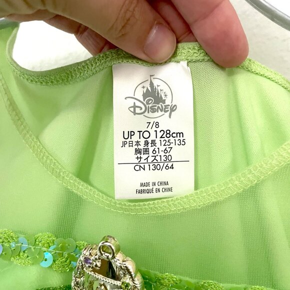 Disney Store Tinker Bell Tinkerbell Halloween Costume Size 7/8 - Picture 3 of 6